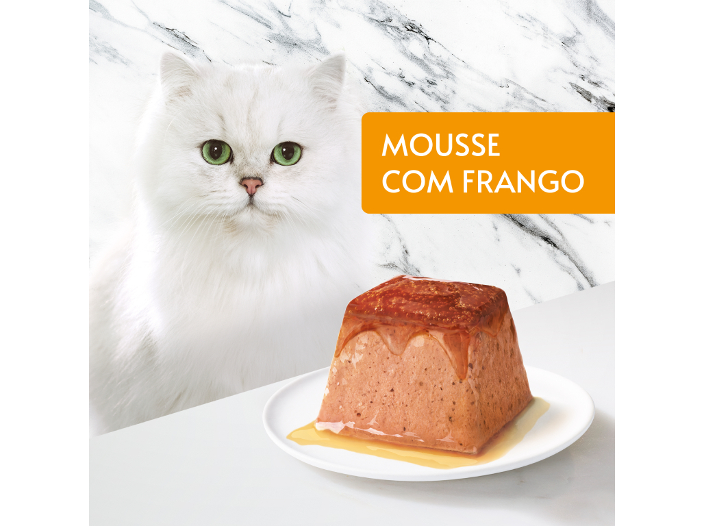 COMIDA HÚMIDA PARA GATO GOURMET REVELATIONS FRANGO 4X57G