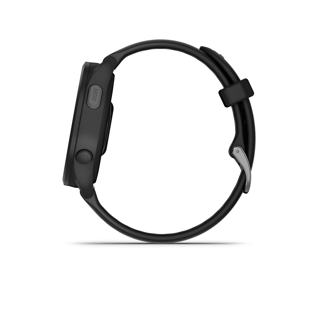 garmin forerunner 165 43 mm gps pulsur 39 010 02863 20 black