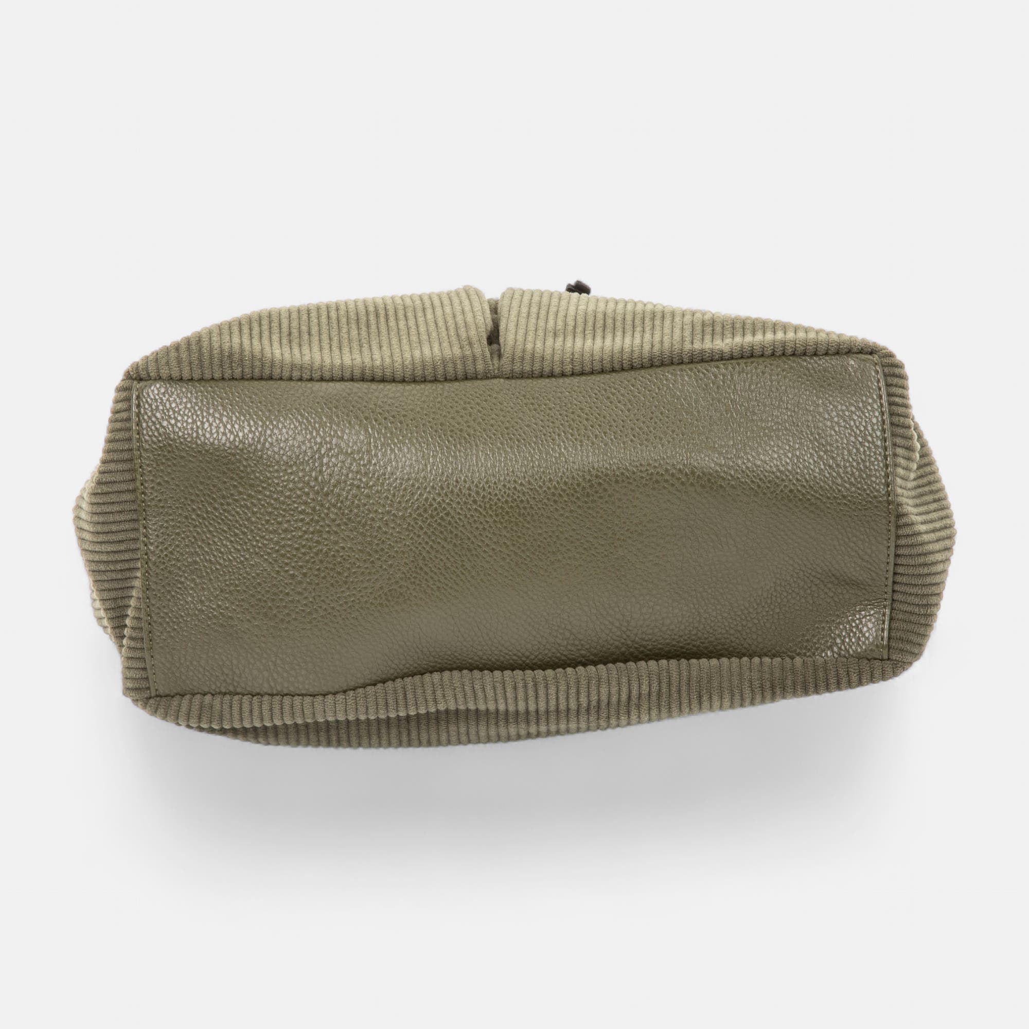Sac de shopping kaki