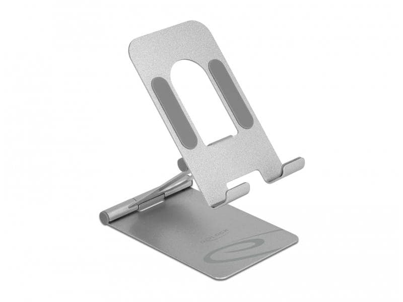 Delock Smartphone Standhalterung 18425 Verstellbare Aluminium Smartphone Standhalterung