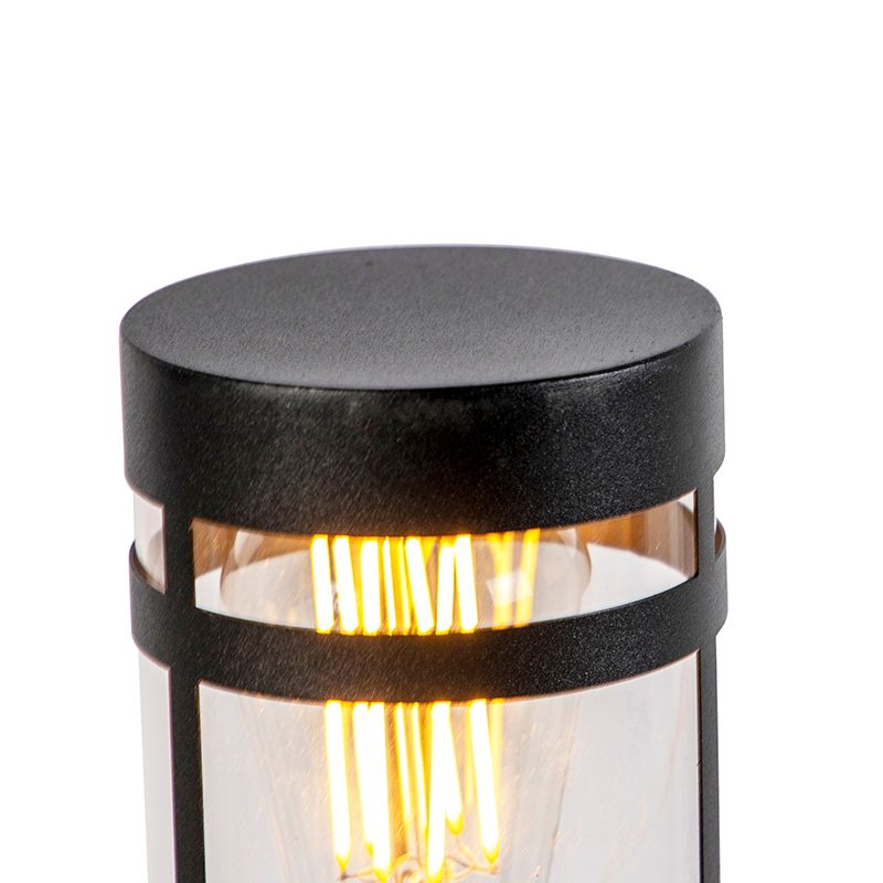 Moderne buitenlamp zwart 80 cm IP44 - Gleam
