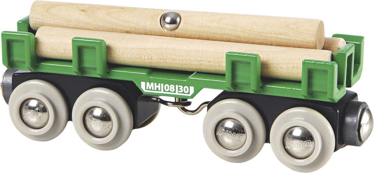 Brio Togvogn m/tømmer