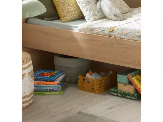 Panière de rangement en double gaze de coton