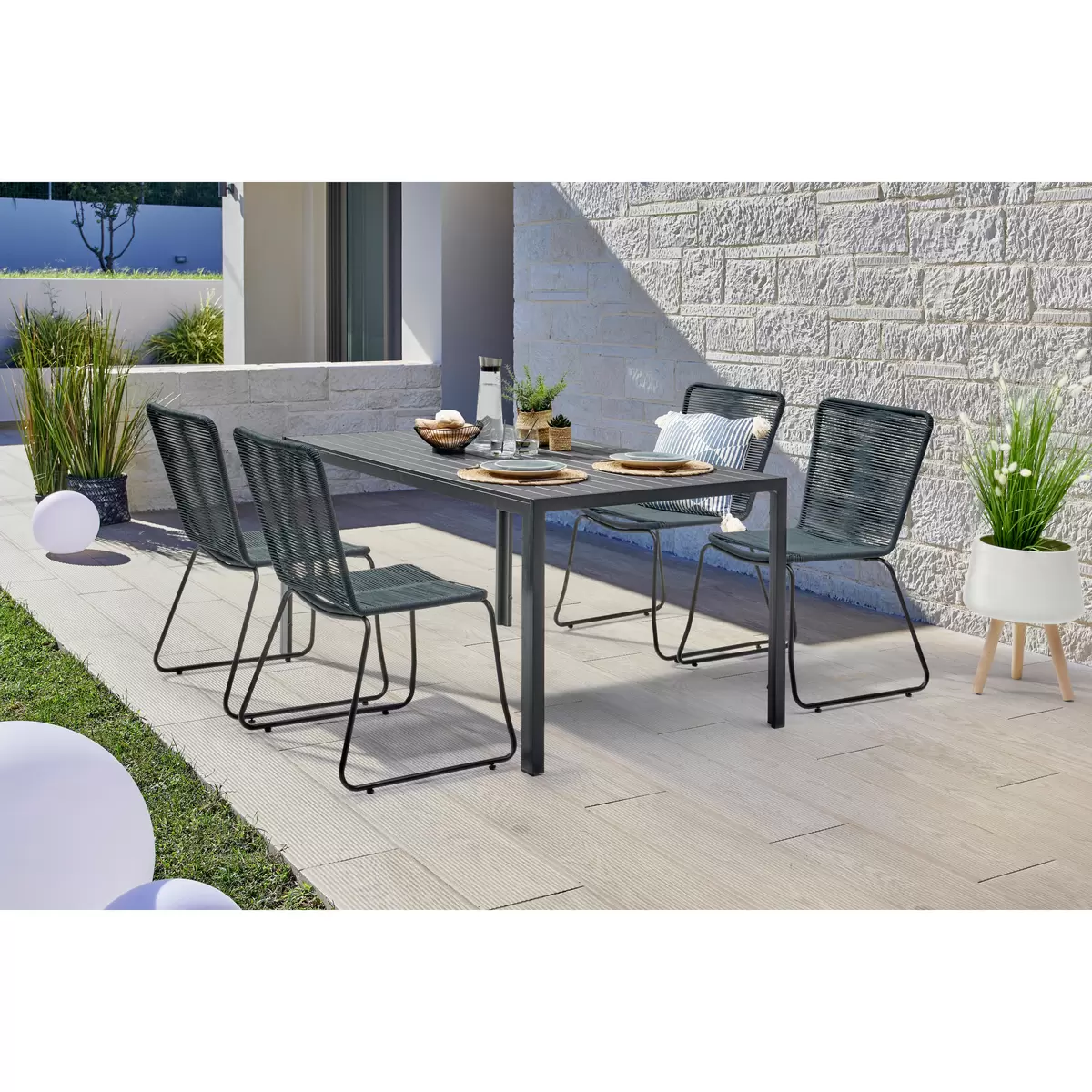 Beldano Gartenstuhl Trendy Anthrazit