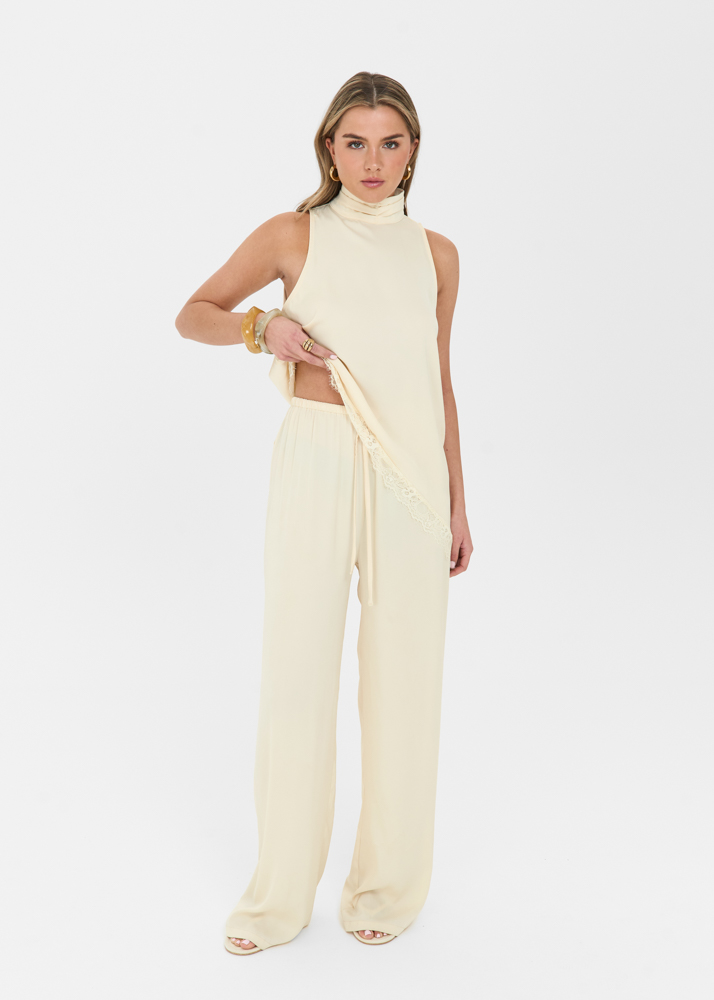 Nova broek lichtgeel