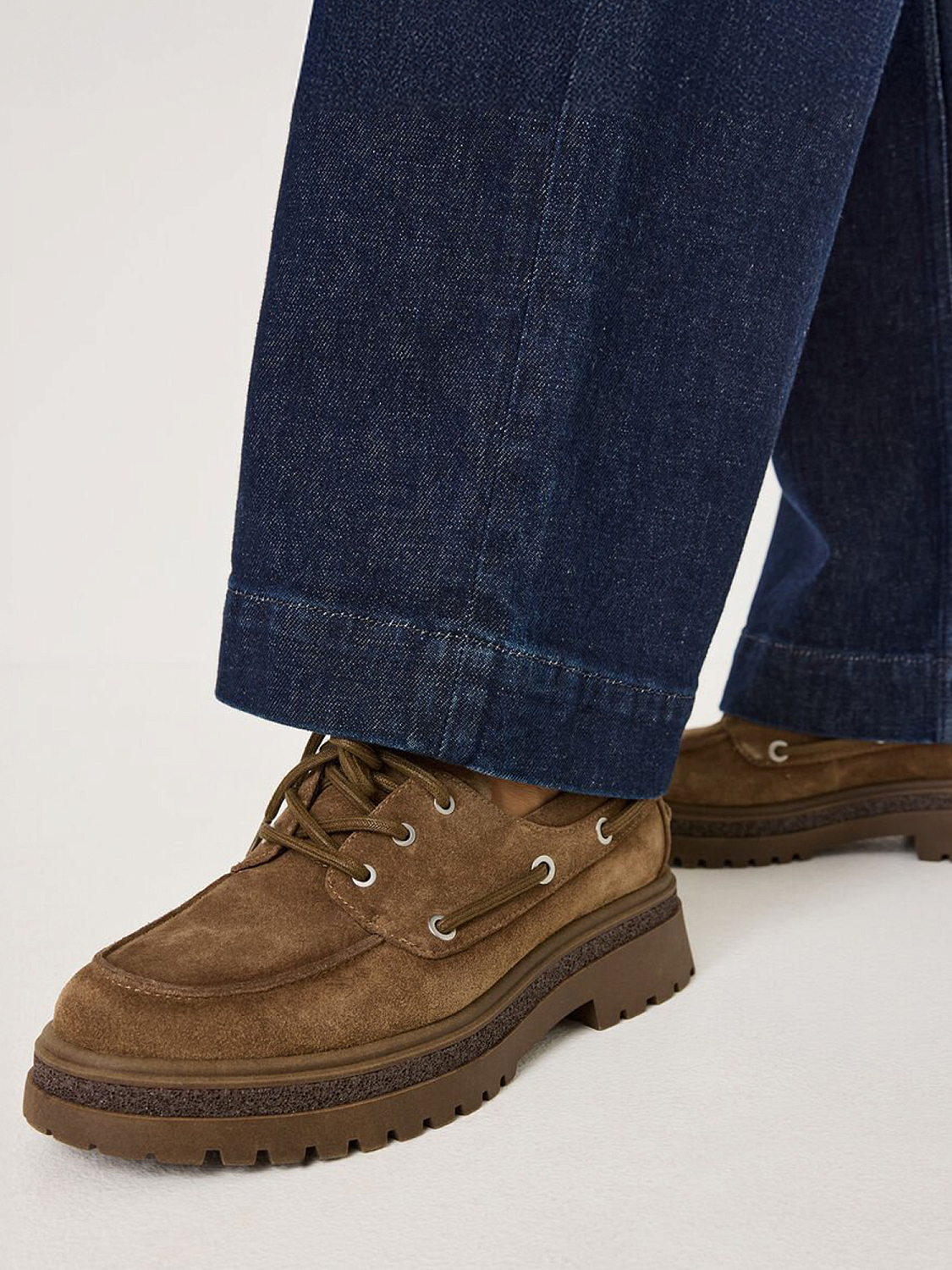 Tamaris Loria Leather Shoes Brown