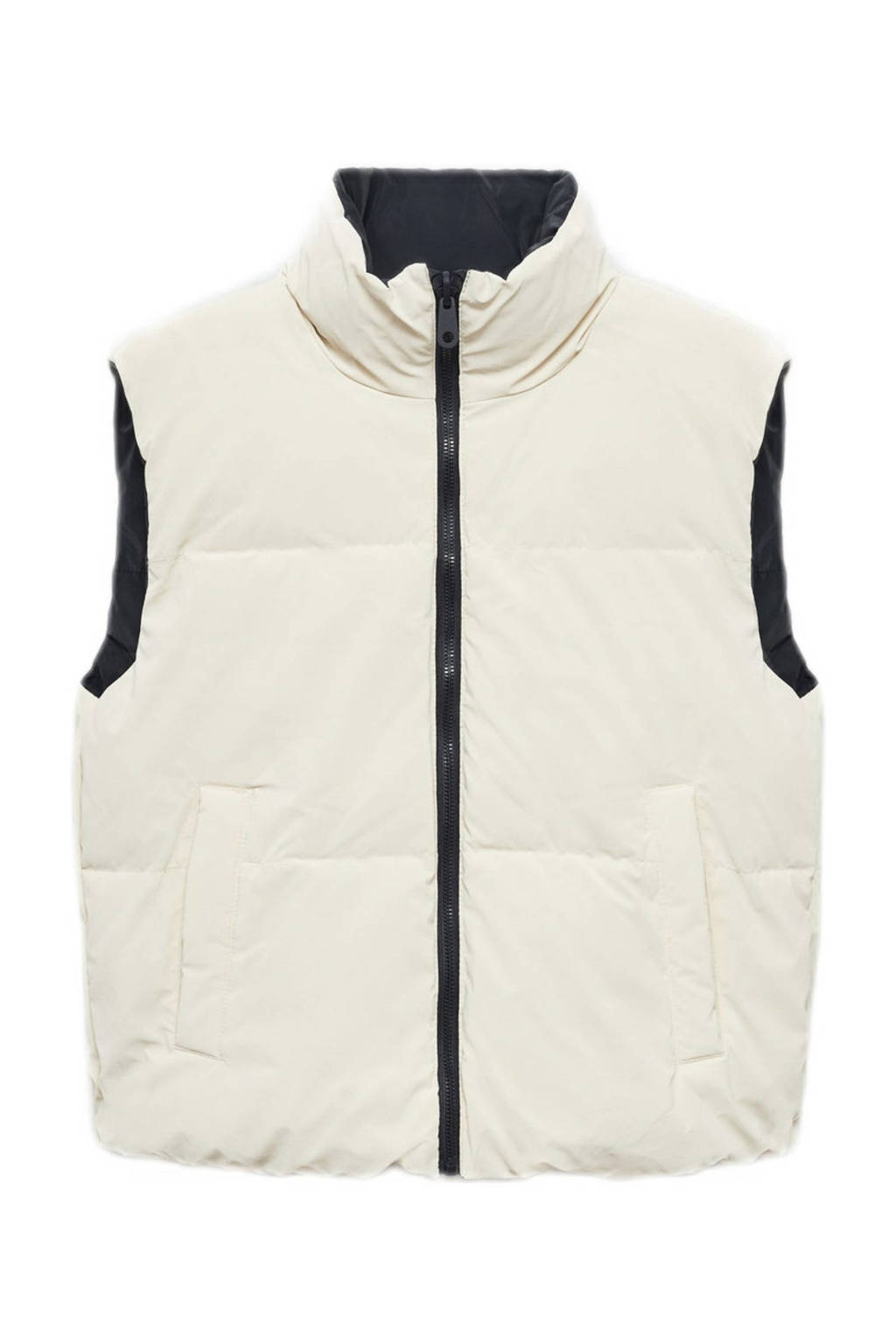 MANGO TEEN coated bodywarmer marine