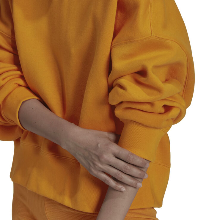 adidas adicolor fleece sweatshirt Orange