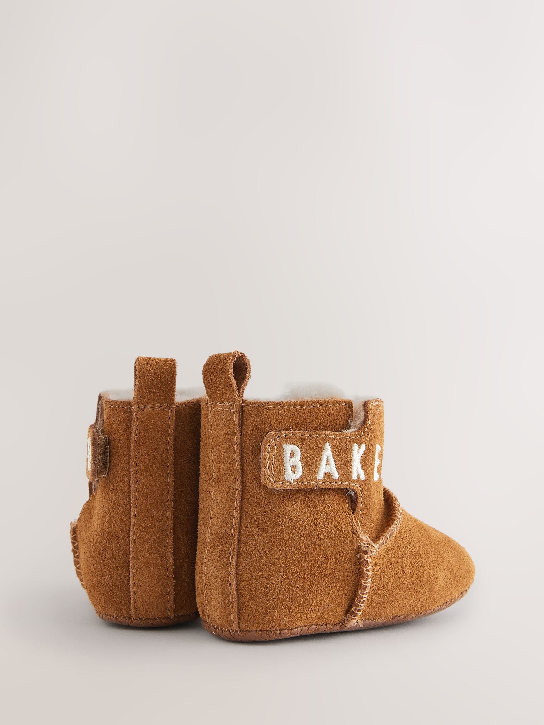 Lichtbruin - Baker by Ted Baker Babyslofjes Boots voor Jongens