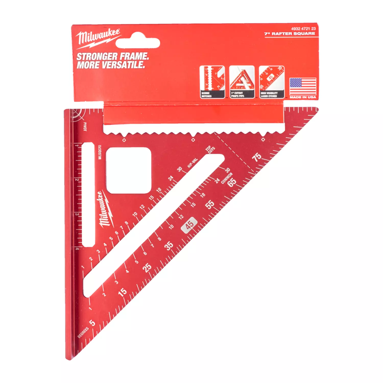 Milwaukee 4932472124 Meetdriehoek metrisch 18 cm