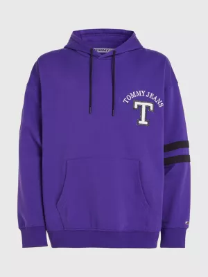 Moletom estilo colegial oversized