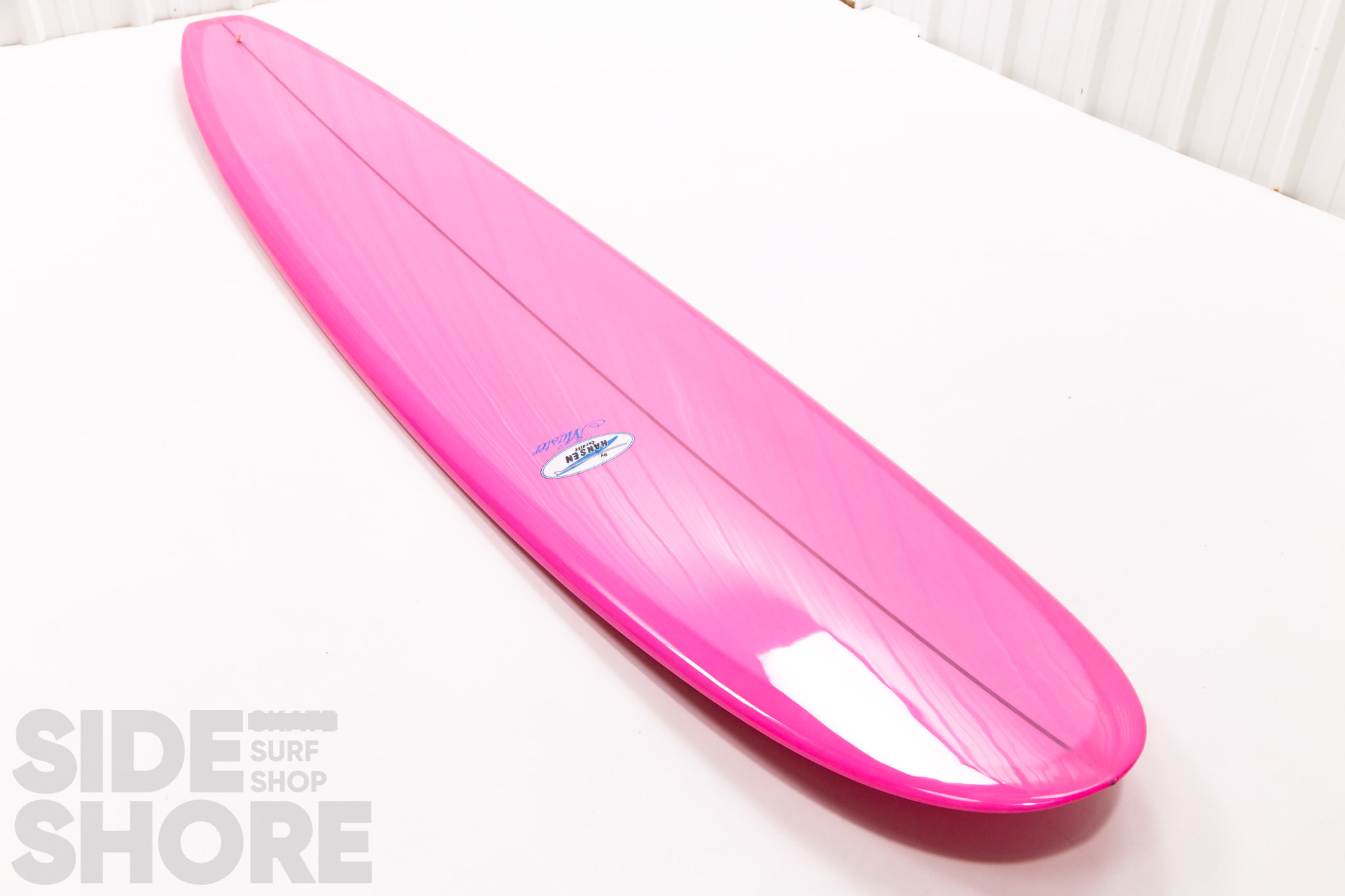 Hansen Surfboards Master - Tint Pink   Polish - 9'2 x 22 1/2