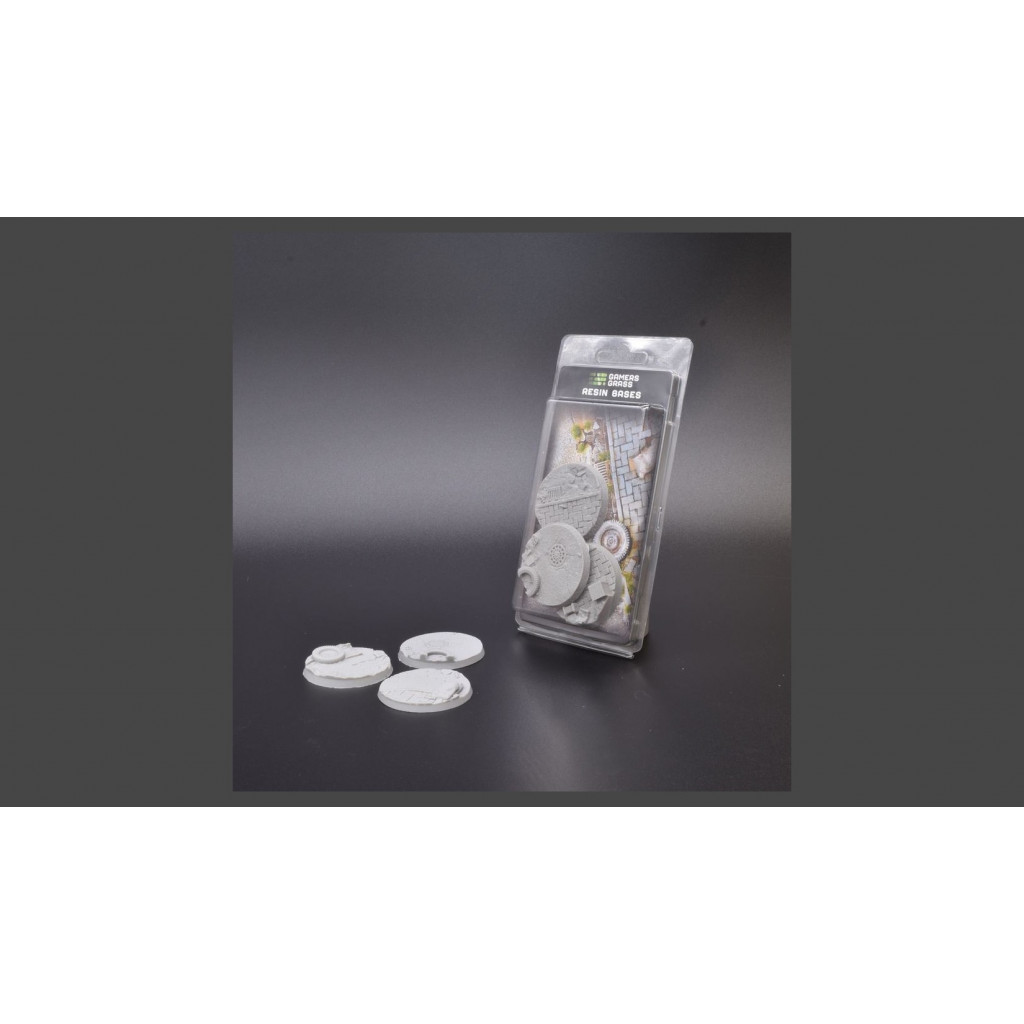 Urban Warfare Resin Bases, Round 50mm (x3)