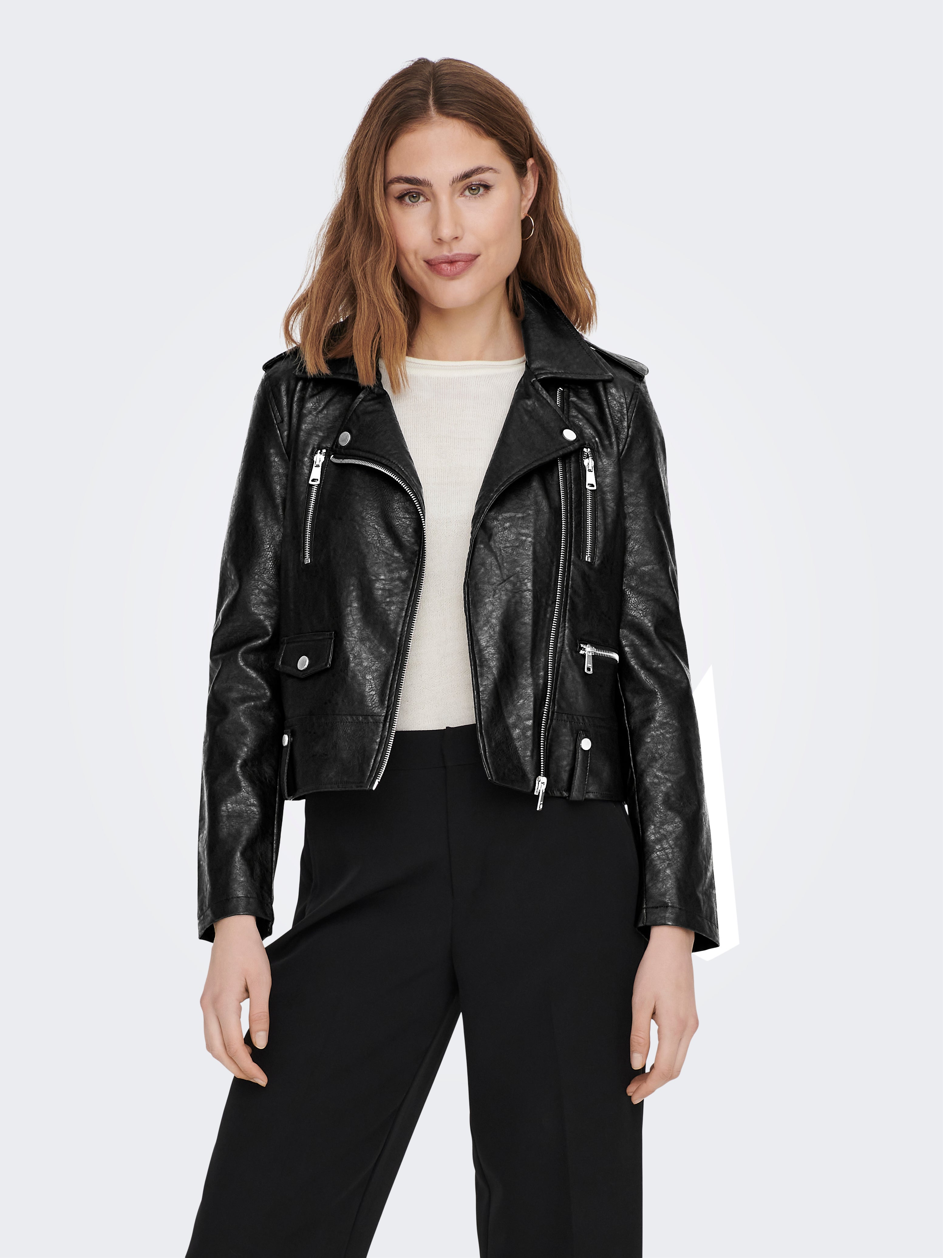ONLMIA Bikerjacke Black