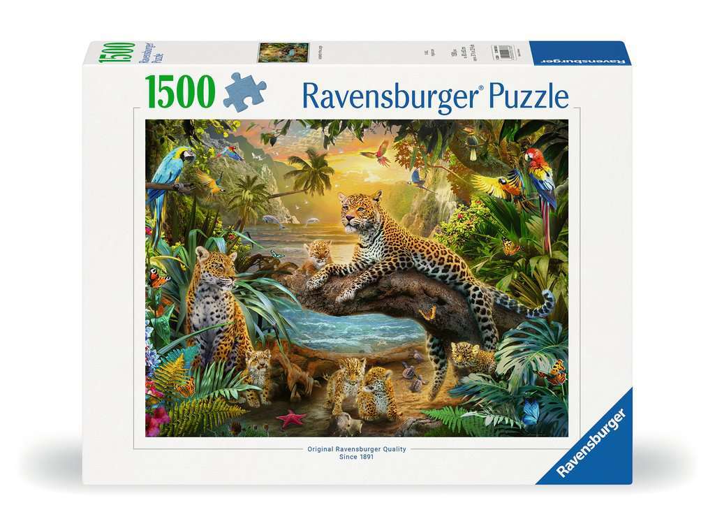 Ravensburger Spiel Leopardenfamilie im Dschungel
