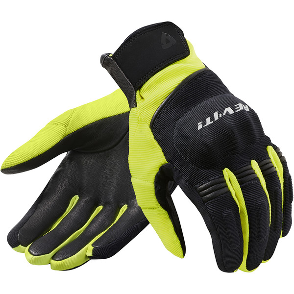 Rev'it - Gants Mosca H2O Noir / Jaune fluo
