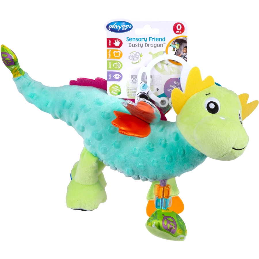 playgro Sensory Friend Drache Dusty