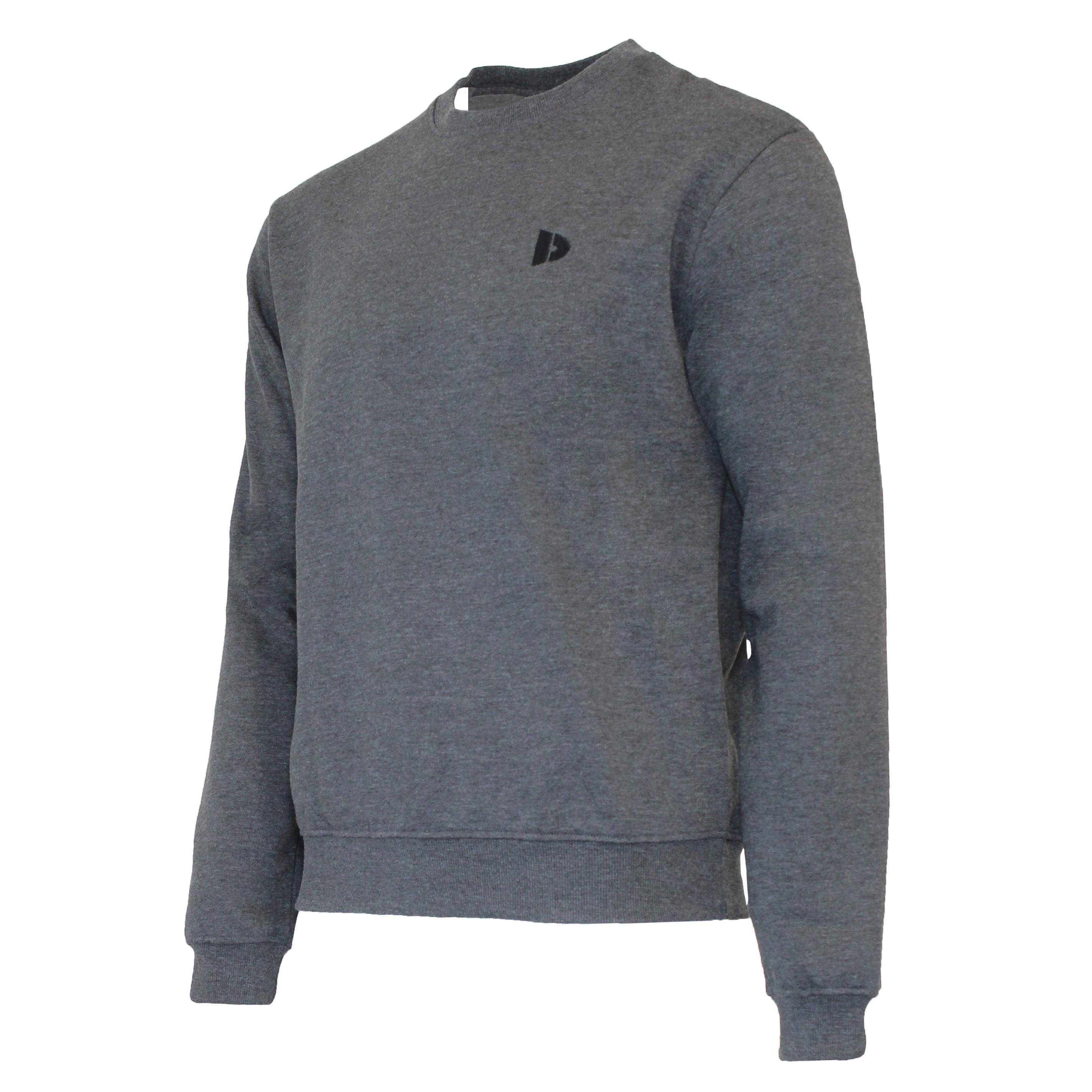 Donnay fleece sportsweater antraciet