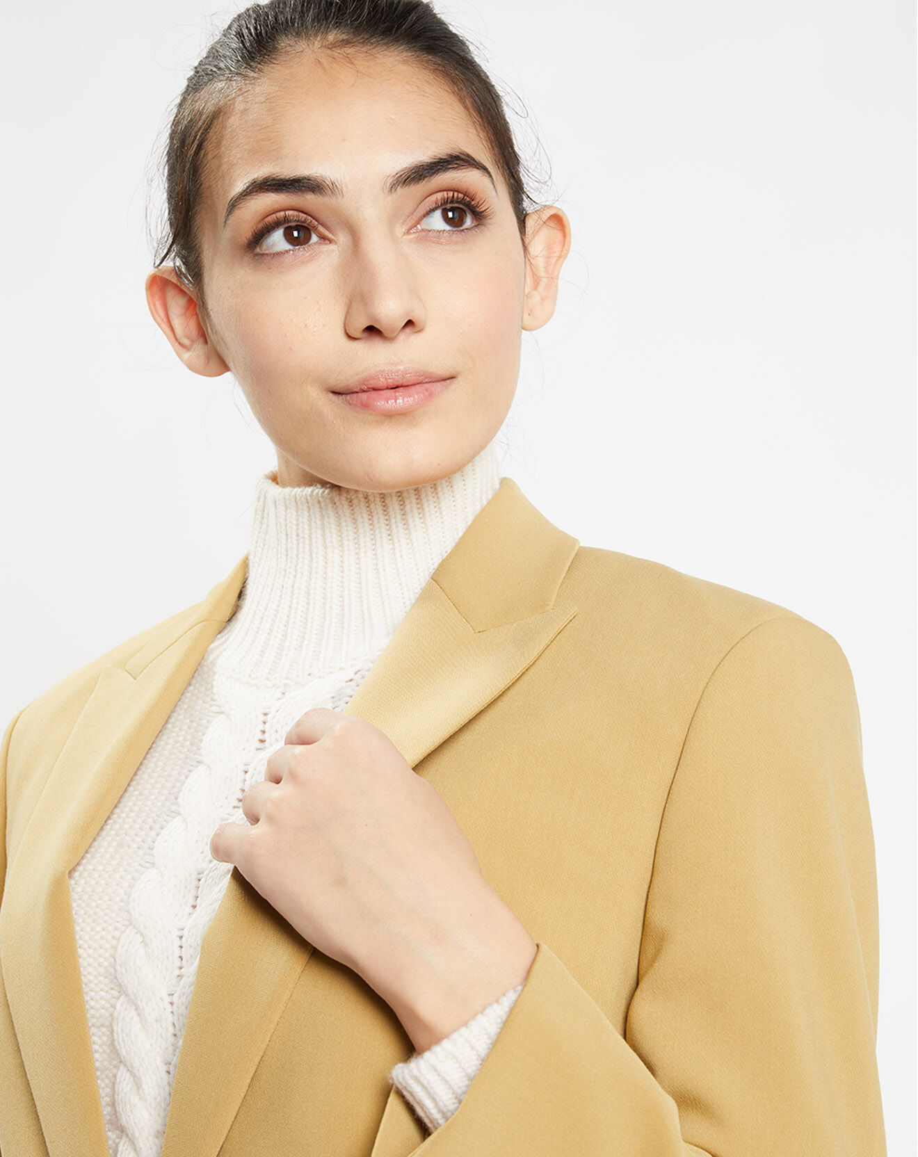 Galeries Lafayette Veste Paul kaki clair