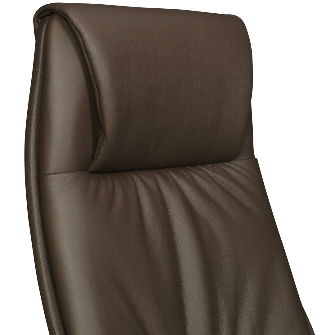 Chefsessel Halden Leder 67 x 125 cm braun