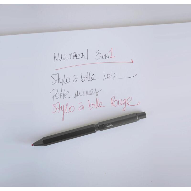 Rhodia scRipt Multi Pen 0,5 mm - Titane - New - Titane