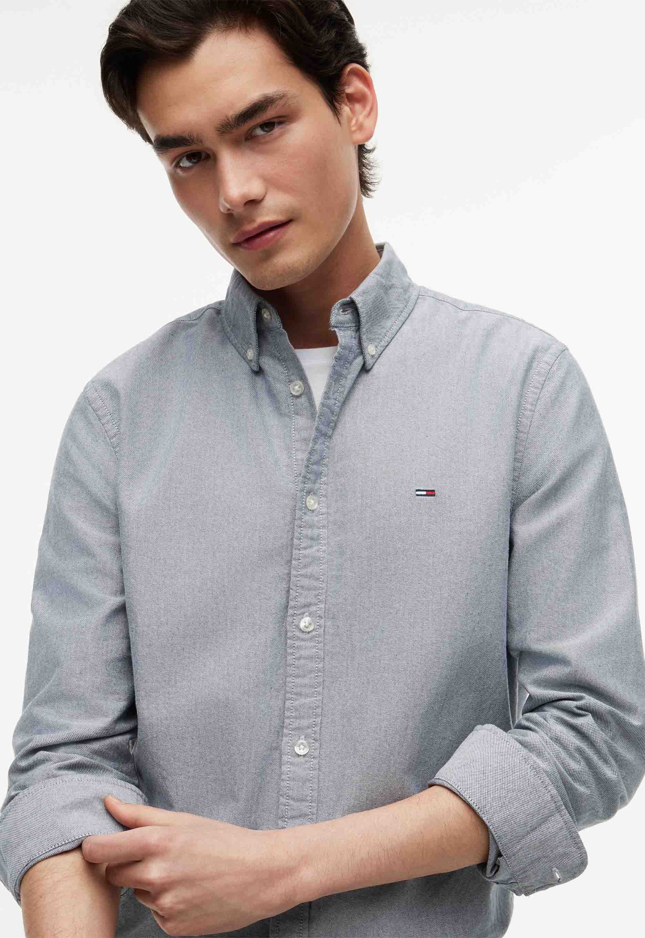 Tommy Jeans Regular Oxford Overhemd
