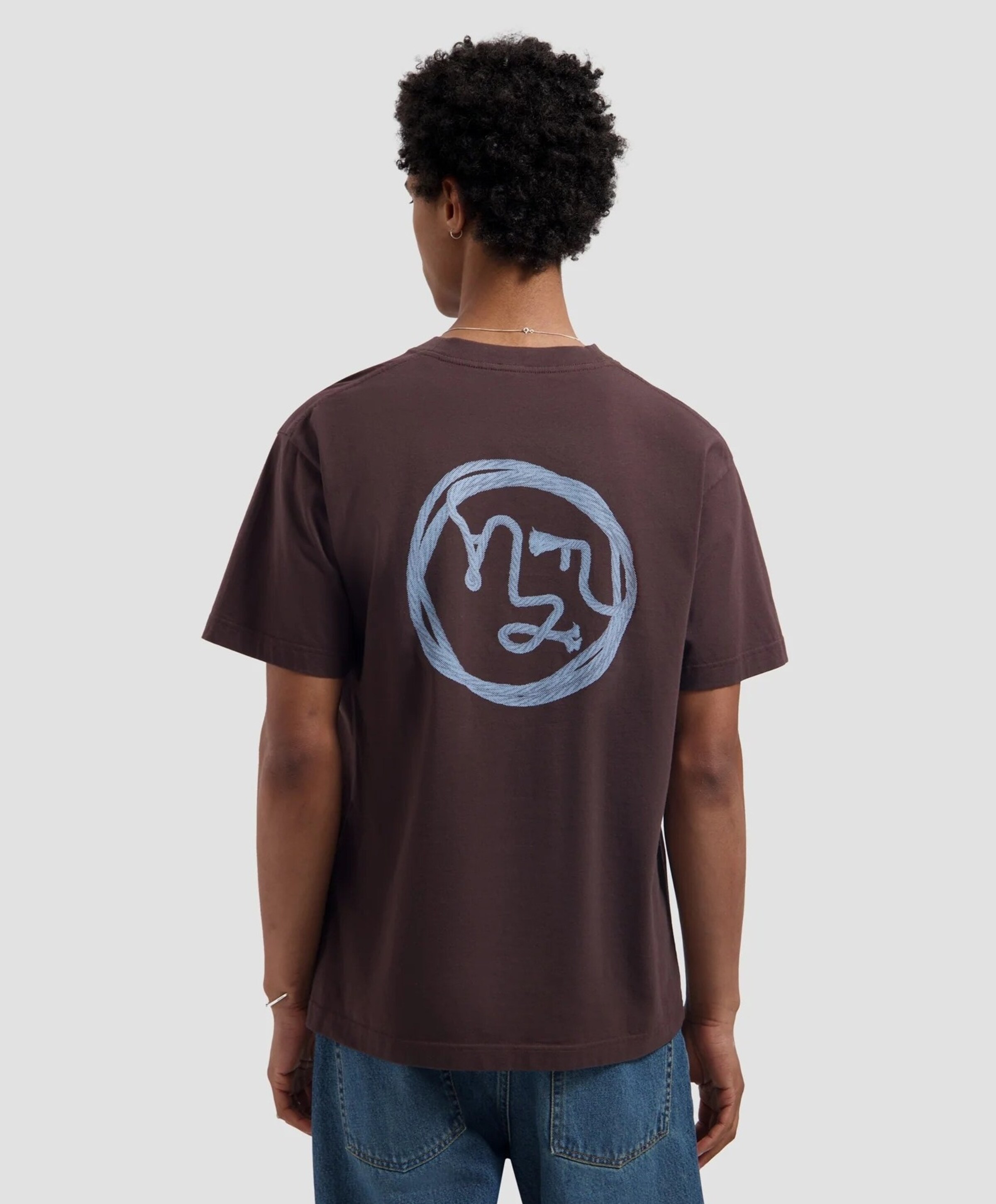Olaf Heren T-shirt bruin