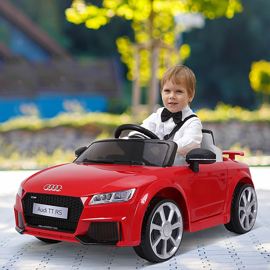 HOMCOM Kinder Elektroauto rot