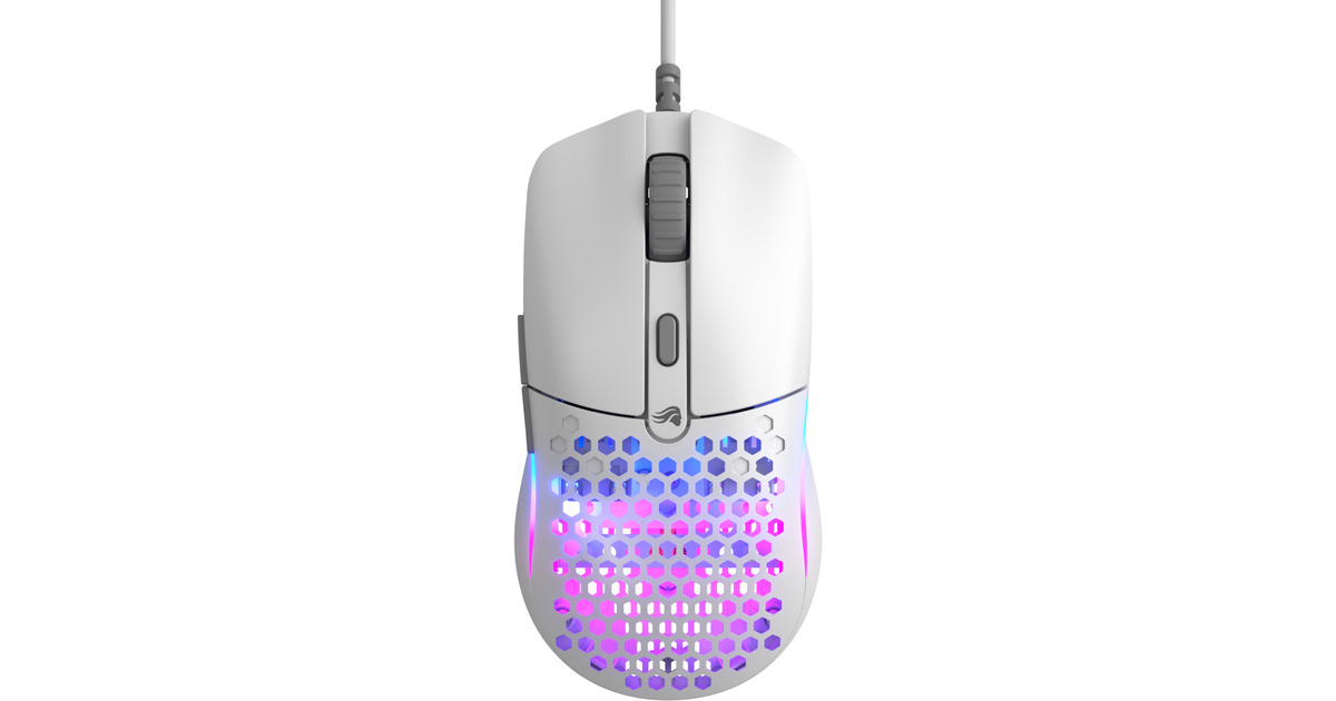 GloriousModel O Eternal gaming muis  (Wit, 100 - 12.000 DPI, RGB)