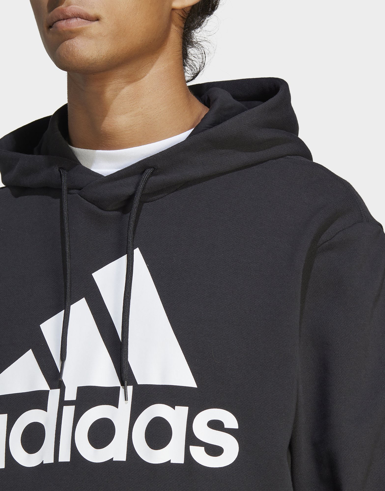 adidas Sweat-shirt à capuche en molleton Essentials Big Logo
