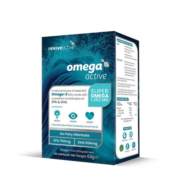 Revive Active Omega Active 60 Cápsulas