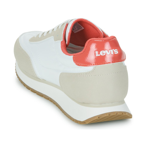 Levi's - STAG RUNNER S - Blanc / Beige / Rose