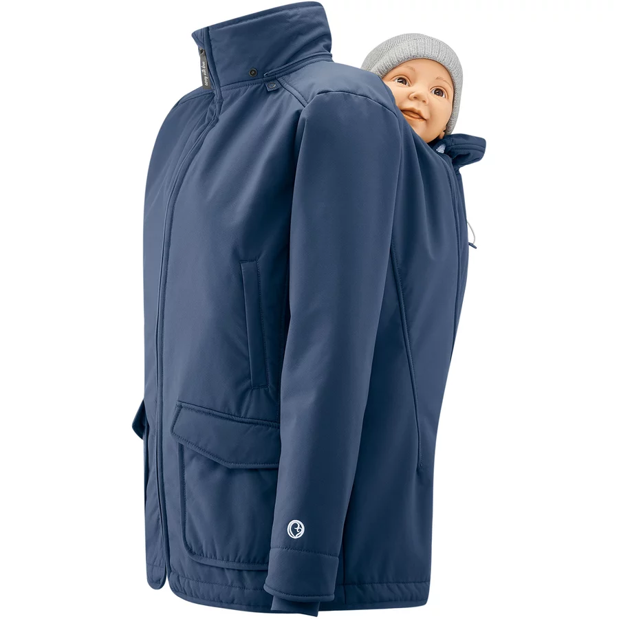 mamalila Allwetter-Tragejacke Cosy Allrounder navy