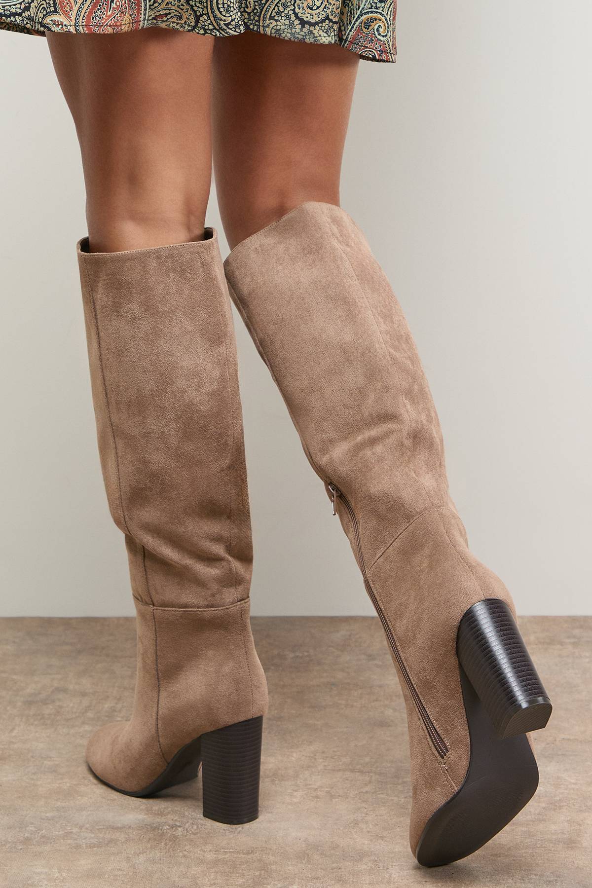 Oasis Bottes Tamsin Montantes à Talon Bloc en synthétique