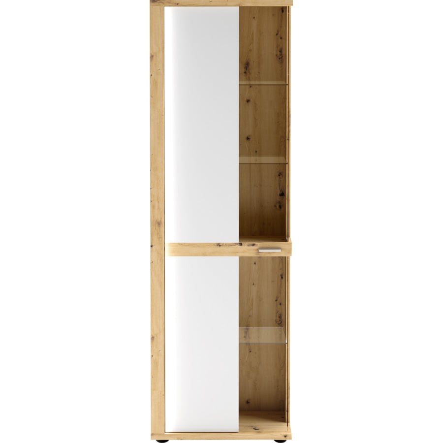 Sideboard Ronda Dekor Kastanie Breslau anthrazit 177 x 90 x 46 cm