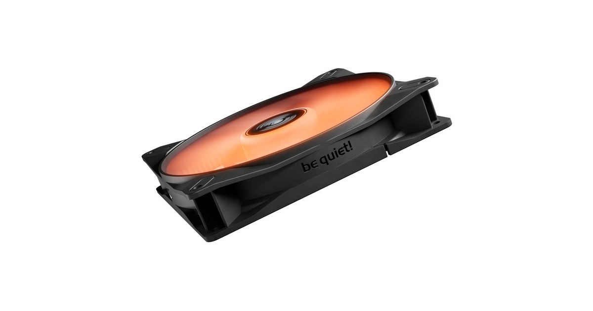 be quiet!Light Wings LX PWM RGB case fans  (Zwart, 3 stuks, 140 x 140 x 25 mm)