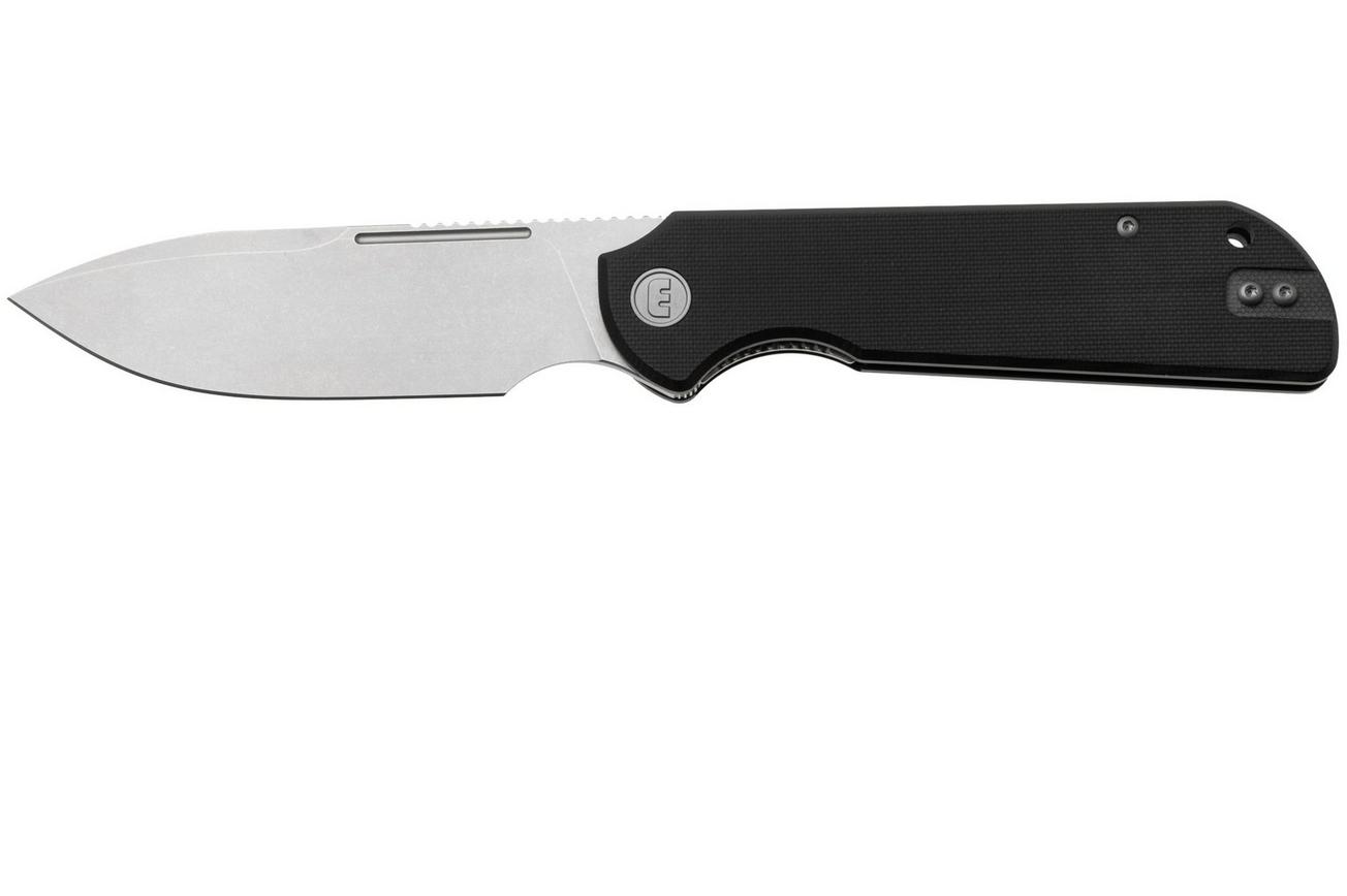 Eutektik Binary BIN-BSW-R Stonewashed 14C28N, Black G10, zakmes