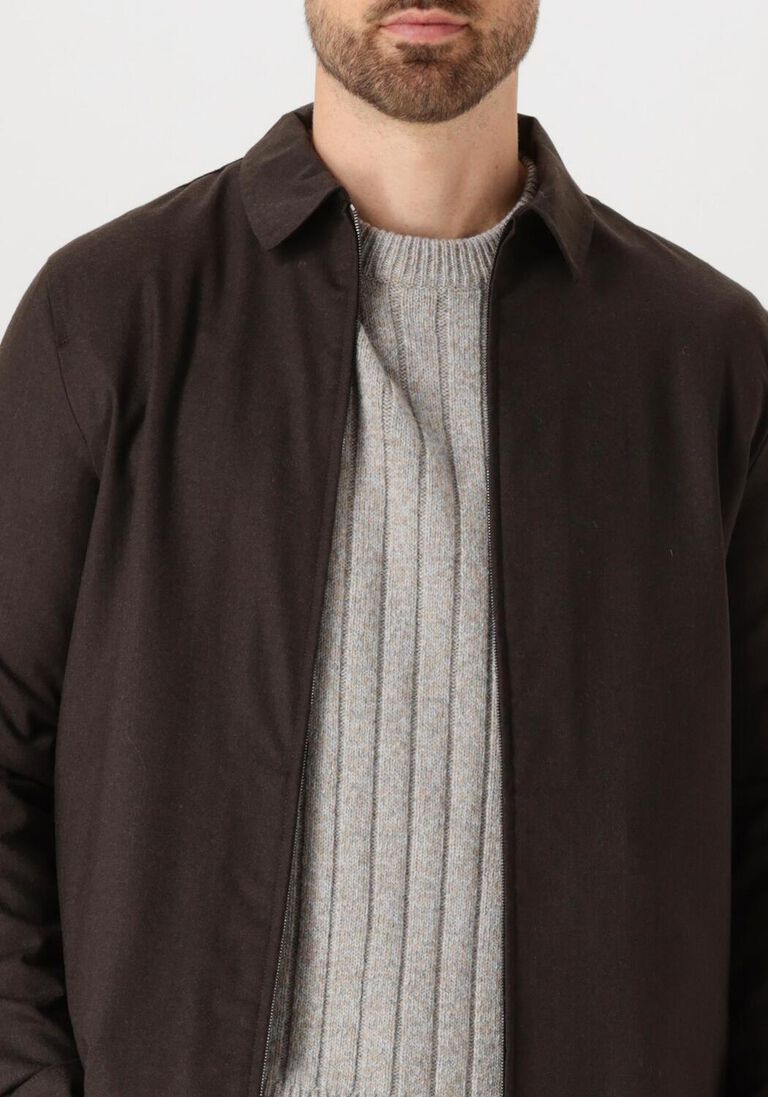 bruine valenza overshirts combat wool overshirt