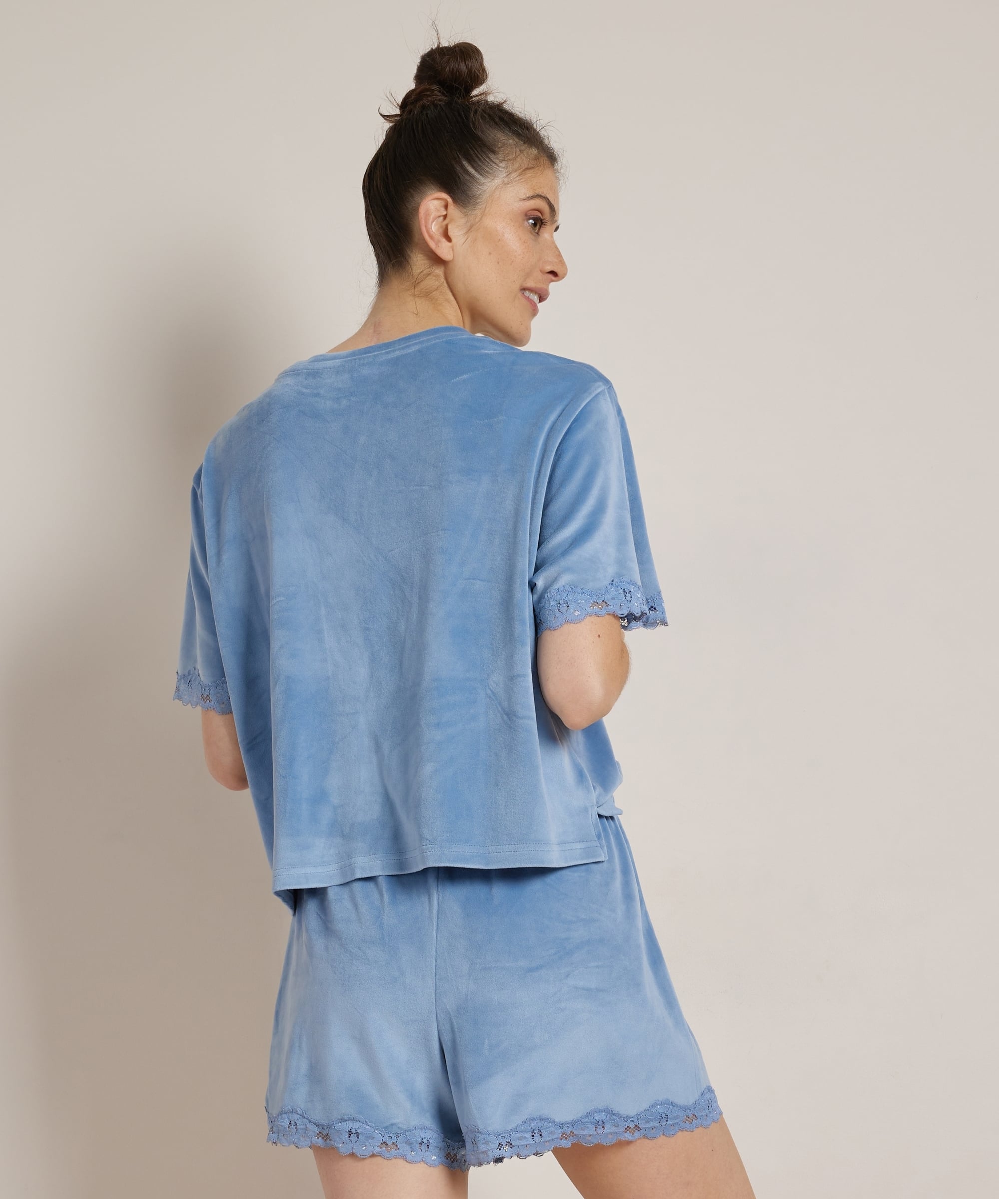 shortama set velours