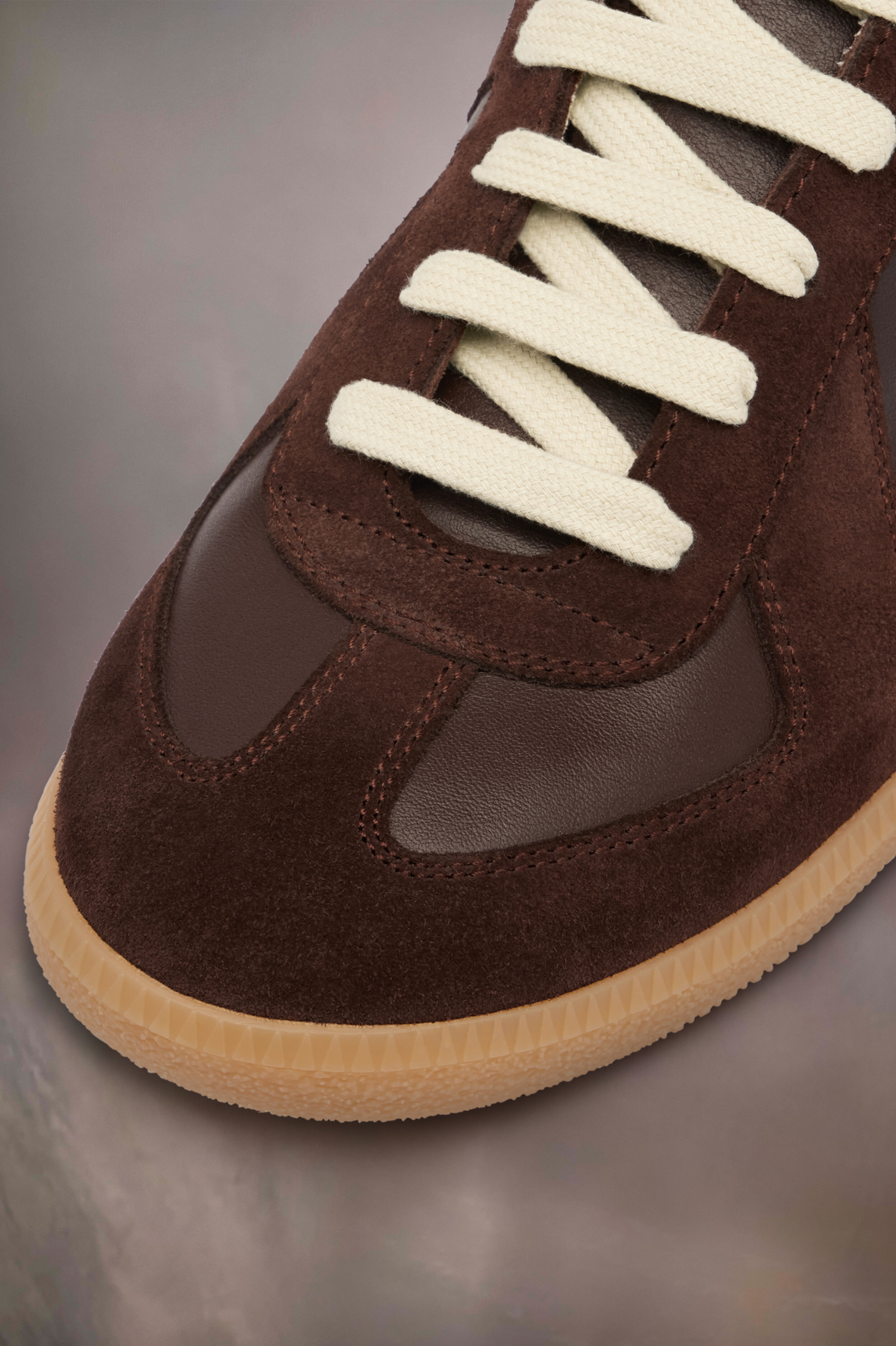Sneakers Replica en cuir et suède | homme Marron