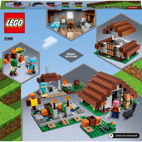 Le Village Abandonné LEGO Minecraft 21070