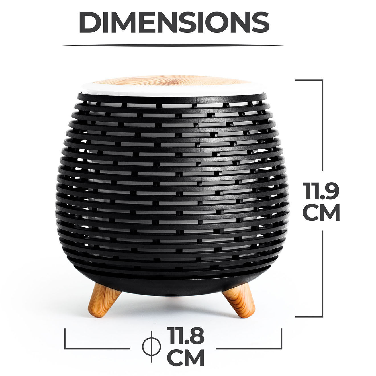 Yoghi Diffuseur d'arôme ultrasonique USB multicolore - 90 ml