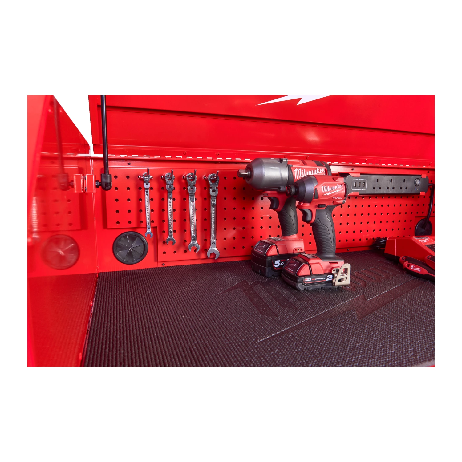 Milwaukee 4932478852 Stalen gereedschapswagen met 10 lades - 46˝ / 117 cm