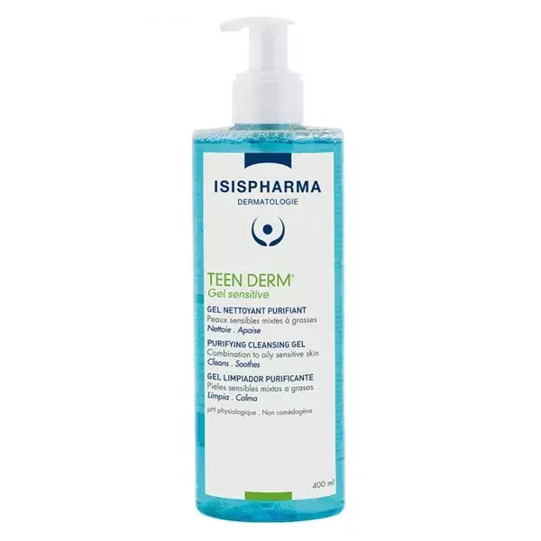Isispharma Teen Derm Gel Sensitive 400ml