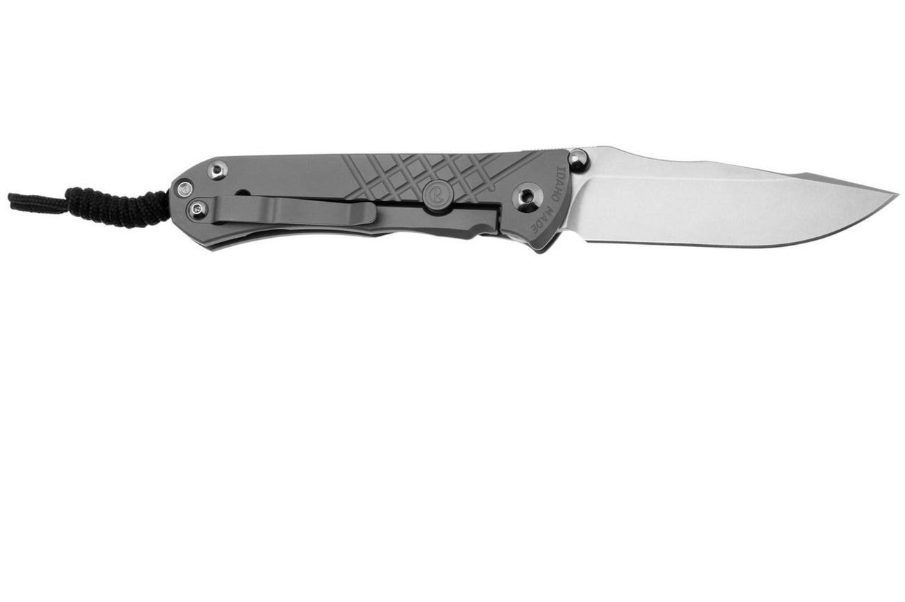 Chris Reeve Umnumzaan Drop Point UMN-1012 CPM-Magnacut, Plain Glass Blasted zakmes
