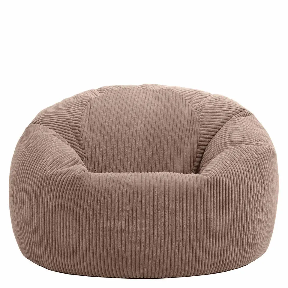 Set van 2 icon Zitzak Kingston - Corduroy Zitzak Volwassenen - Mokka