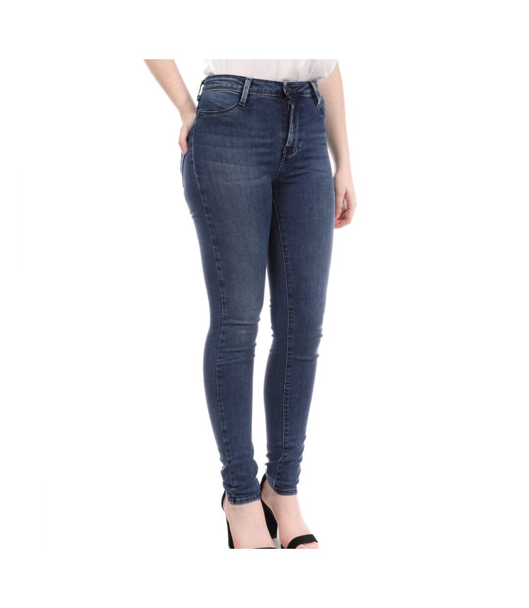 Jean Skinny Bleu Femme Teddy Smith The Jeg HW