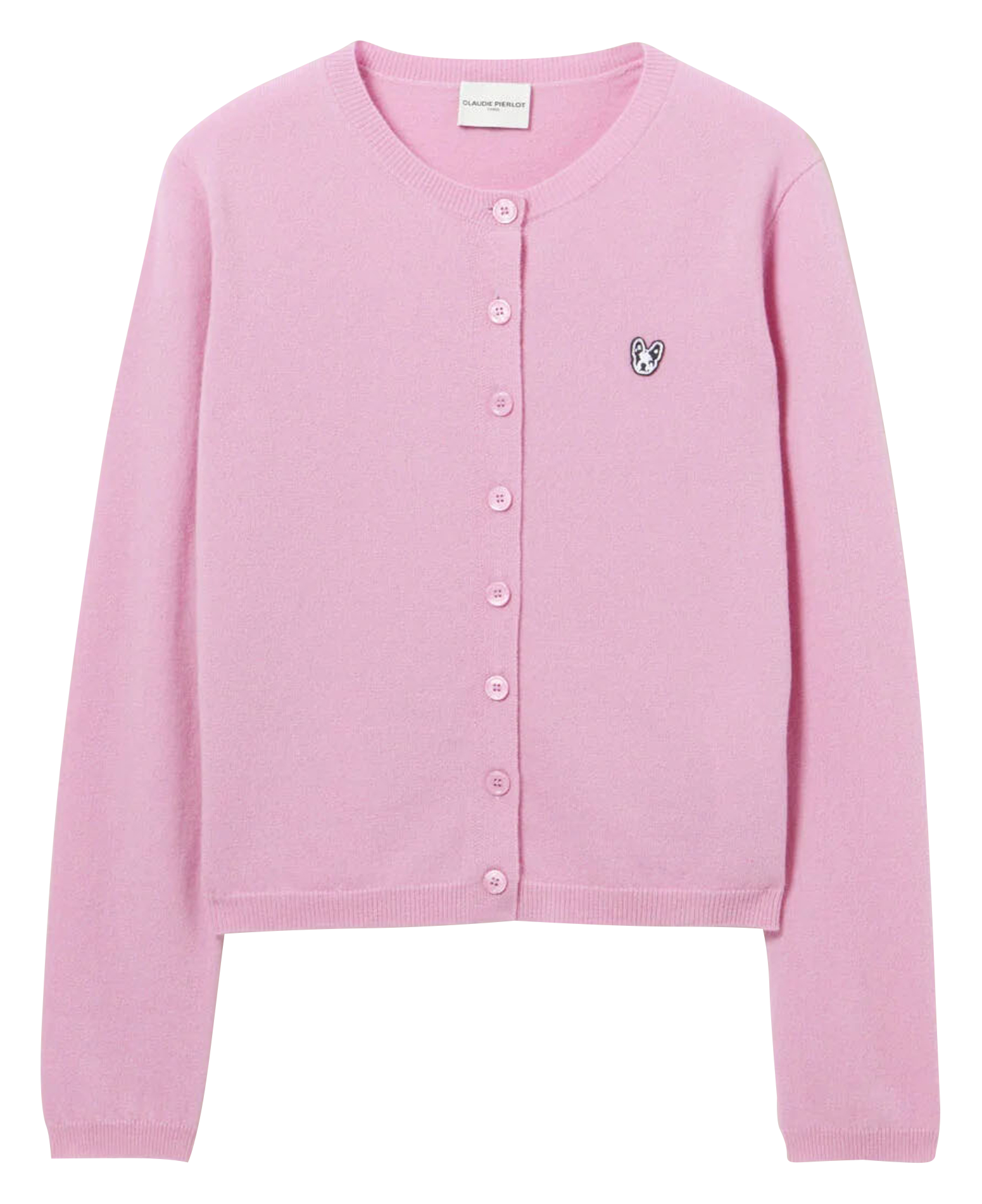 Cardigan en laine| Rose