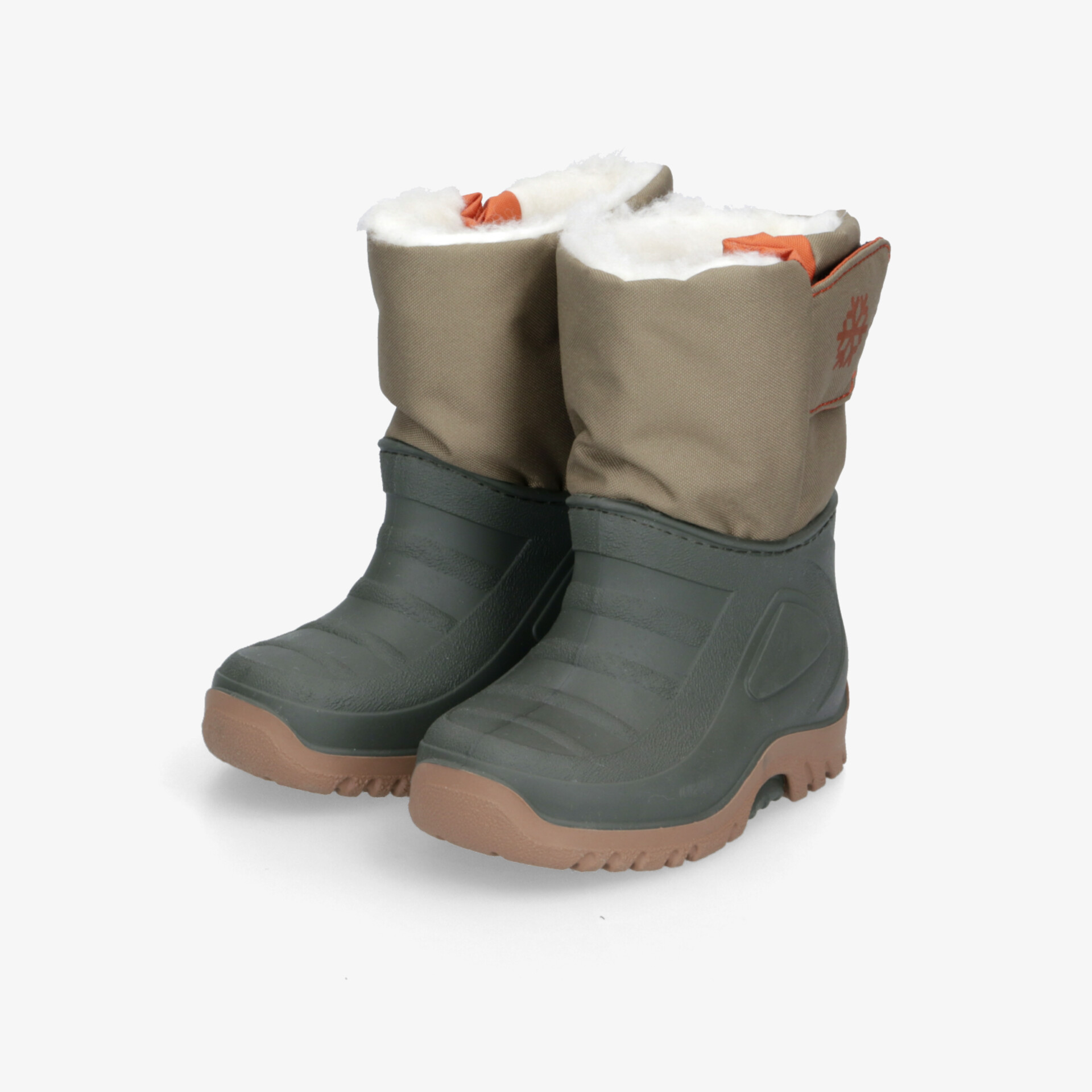 DooDogs Kinder Winterstiefel olive