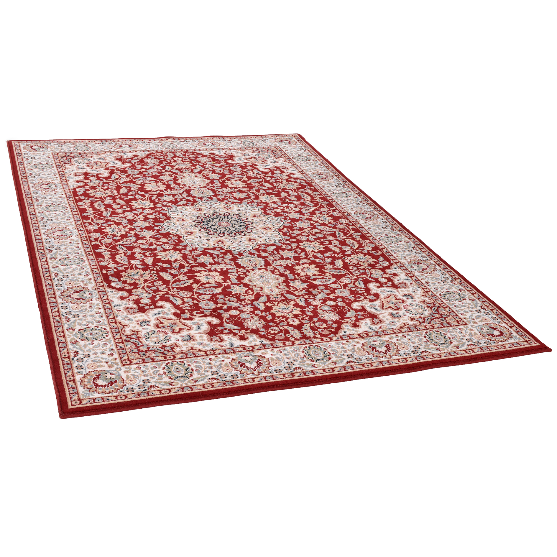 Teppich DOLNA - rot - Schurwolle - 50x80 cm